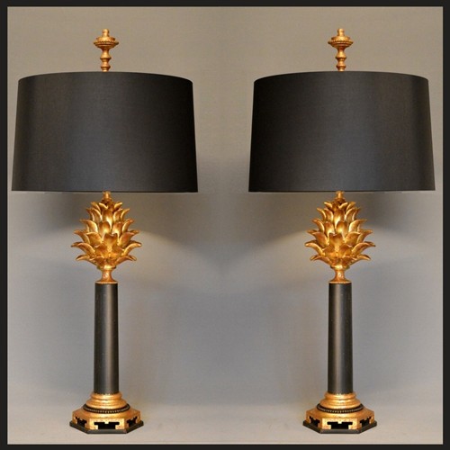 70'S Chic, Bespoke ARTICHOKE Table Lamp.